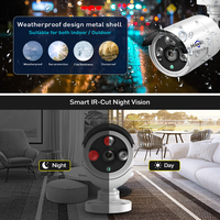3MP 1536P CCTV 8CH bezprzewodowy zestaw monitoringu NVR 3MP 3TB 1080P na zewnątrz IR Night Vision IP kamera Wifi System bezpieczeństwa nadzoru Hiseeu zestaw 3